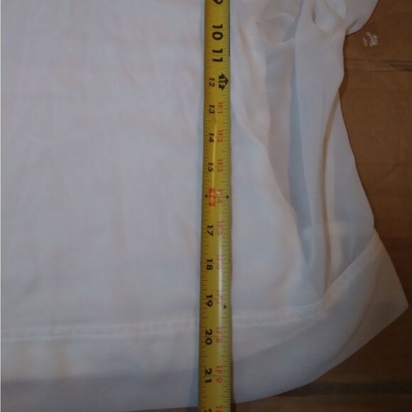 Madewell white short sleeve oversize top S - Picture 5 of 5